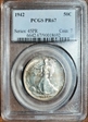 1942 50C PR67