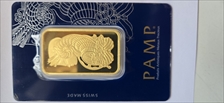 No Date 1 oz Suisse Minted Bar Au PAMP 