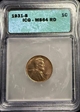 1931-S 1C MS64RD
