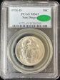 1936-D 50C San Diego MS65