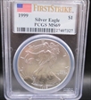 1999 $1 Silver Eagle First Strike MS69