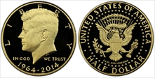 2014-W 50C 50th Anniversary  Honor & Courage Edition PR70DCAM