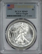 1993 $1 Silver Eagle First Strike MS69
