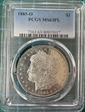 1885-O $1 MS63PL