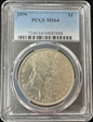 1896 $1 MS64