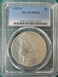 1921-S $1 MS63