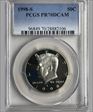 1998-S 50C PR70DCAM