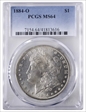 1884-O $1 MS64