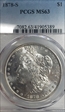 1878-S $1 MS63