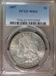1897 $1 MS62