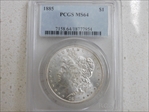 1885 $1 MS64