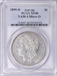 1899-O $1 VAM 4 Micro O XF40