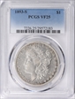 1893-S $1 VF25