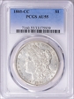 1885-CC $1 AU55