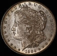 1884-S $1 MS62