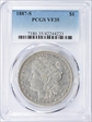 1887-S $1 VF35
