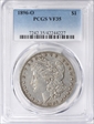 1896-O $1 VF35