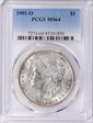 1901-O $1 MS64