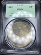 1889 $1 MS64