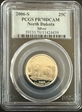 2006-S 25C North Dakota Silver PR70DCAM