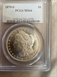 1879-S $1 MS64