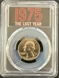 1976-D (1975) 25C Clad 1975 Mint Set MS64