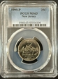 1999-P 25C New Jersey MS63