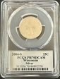 2004-S 25C Wisconsin Silver PR70DCAM