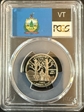 2001-S 25C Vermont Silver PR70DCAM