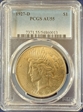 1927-D $1 AU55