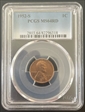 1952-S 1C MS64RD
