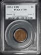 1909-S VDB 1C AU58BN