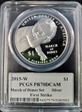 2015-W $1 Silver March of Dimes Set First Strike PR70DCAM