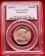 1979-P SBA$1 Wide Rim MS65