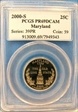 2000-S 25C Maryland PR69DCAM