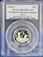 2009-S 25C Northern Mariana Islands Silver PR69DCAM