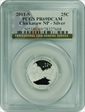 2011-S 25C Chickasaw NP - Silver PR69DCAM