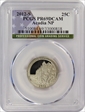 2012-S 25C Acadia NP - Silver PR69DCAM
