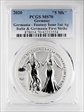 2020 "5 Mk" Italia & Germania 1oz Ag Fantasy Issue First Strike MS70