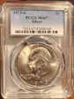 1973-S $1 Silver MS67