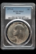 1974-S $1 Silver MS67