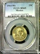 1964-Mo 25C MS65