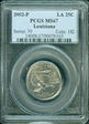 2002-P 25C Louisiana MS67