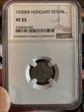 1530  KB HUNGARYDENAR Denar VF 35