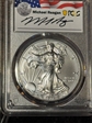 2021-(P) $1 Silver Eagle -T1 Emergency Issue Struck at Philadelphia FDI Michael Reagan MS69