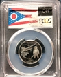2002-S 25C Ohio Silver PR69DCAM