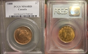 1888 1C MS64RD