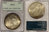 1925 $1 MS63