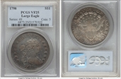 1798 $1 Large Eagle VF25