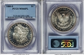 1880-S $1 MS66PL